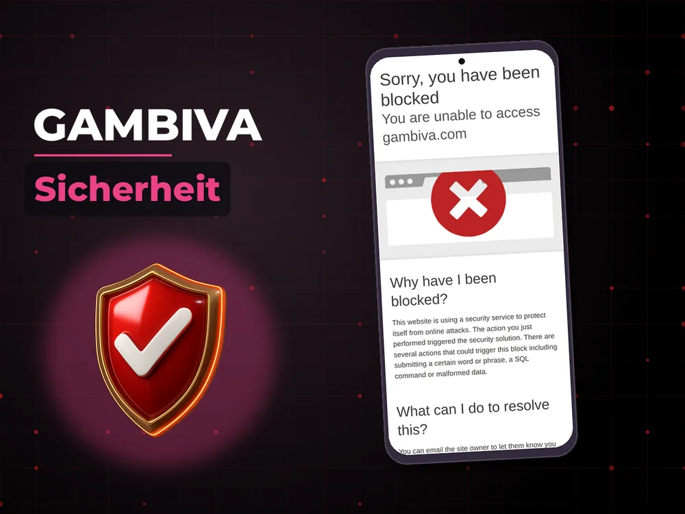 Gambiva - Sicherheit